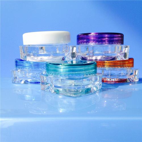 玻璃罐 大量销售 高档膏霜罐玻璃制品 试用装瓶3g化妆品罐 gs07 产品